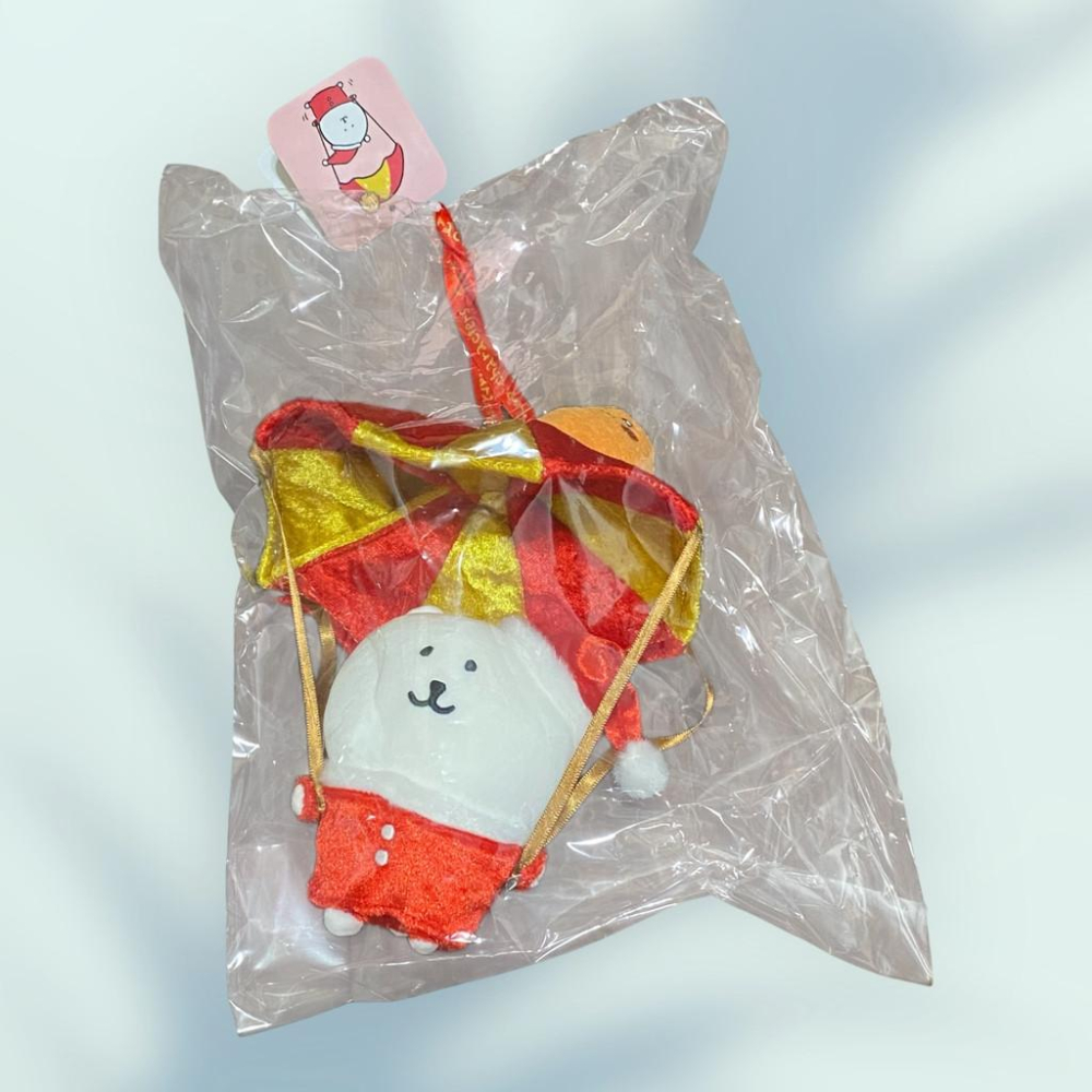 吉伊卡哇 ちいかわ Chiikawa 垂掛玩偶 降落傘 聖誕 系列  nagano熊-細節圖3