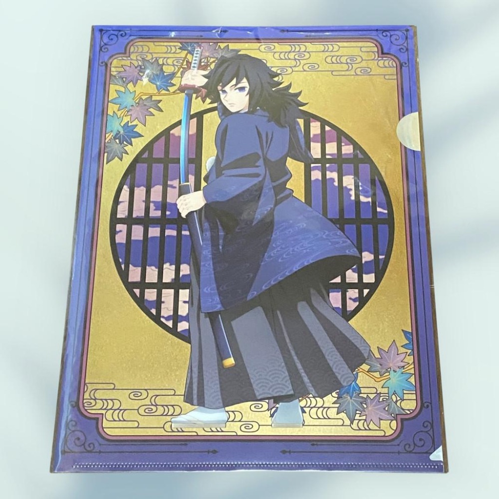 鬼滅之刃 鬼滅 京まふ 2025 Aniplex 通販  A4 資料夾 富岡義勇 義勇-細節圖2