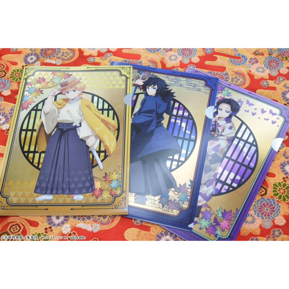 鬼滅之刃 鬼滅 京まふ 2025 Aniplex 通販  A4 資料夾 富岡義勇 義勇-細節圖3