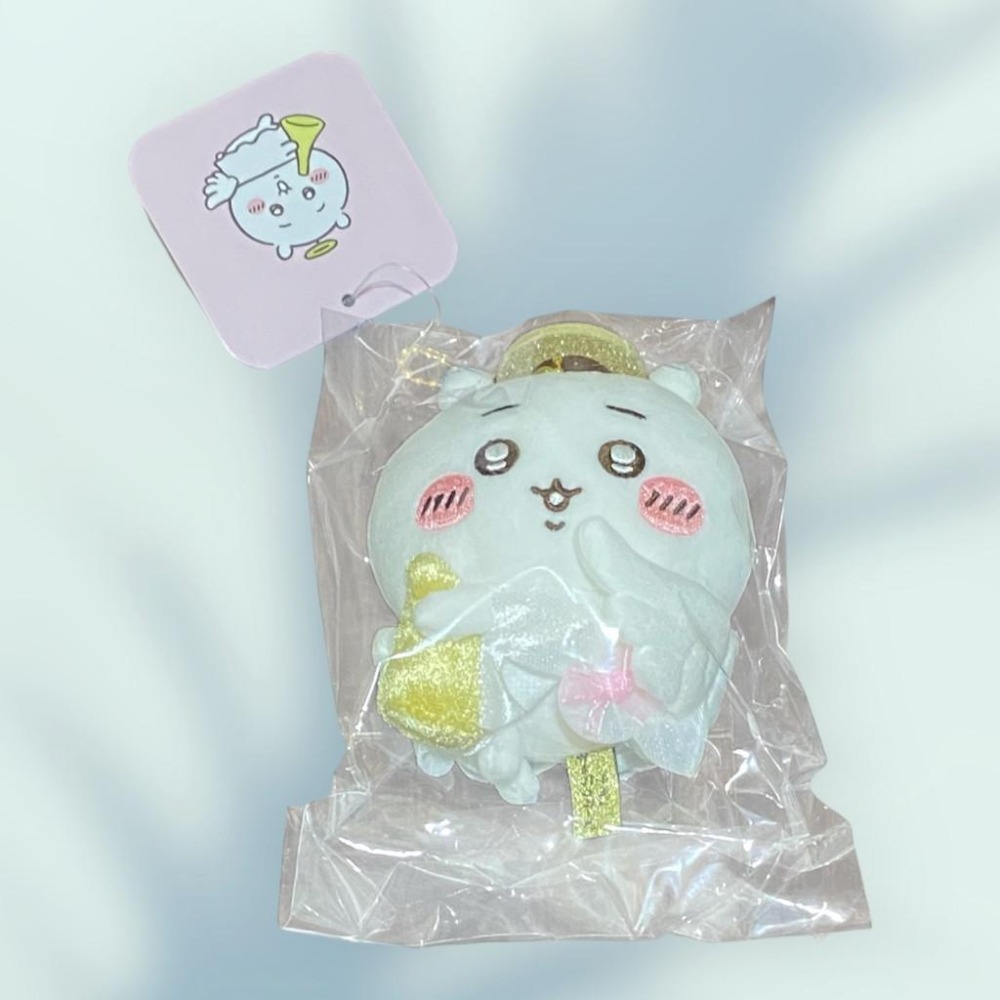 吉伊卡哇 ちいかわ Chiikawa nagano 翅膀揮揮 天使 玩偶 吊飾 吉伊-細節圖3