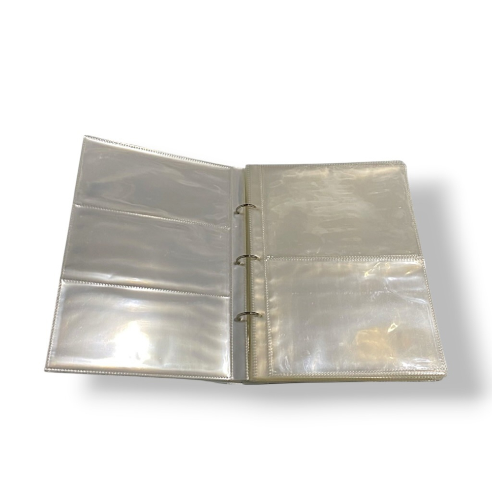 七寸鐵夾 收納 卡片 紙張 票卡 小卡 活頁 收納冊-細節圖2