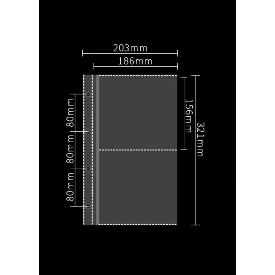 可放17*15cm 色紙收納冊-細節圖3