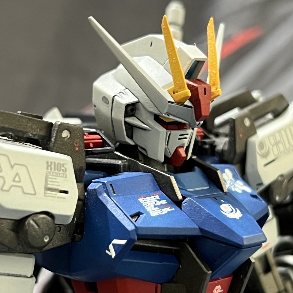 1/100 MG ALIE STRIKE GUNDAM Ver.RM SEED/DESTINY 攻擊鋼彈 手工塗裝完成品-細節圖2