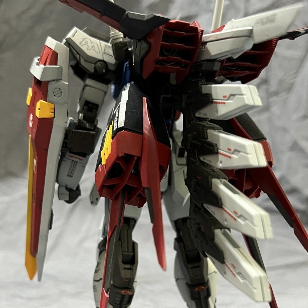 1/100 MG ALIE STRIKE GUNDAM Ver.RM SEED/DESTINY 攻擊鋼彈 手工塗裝完成品-細節圖6