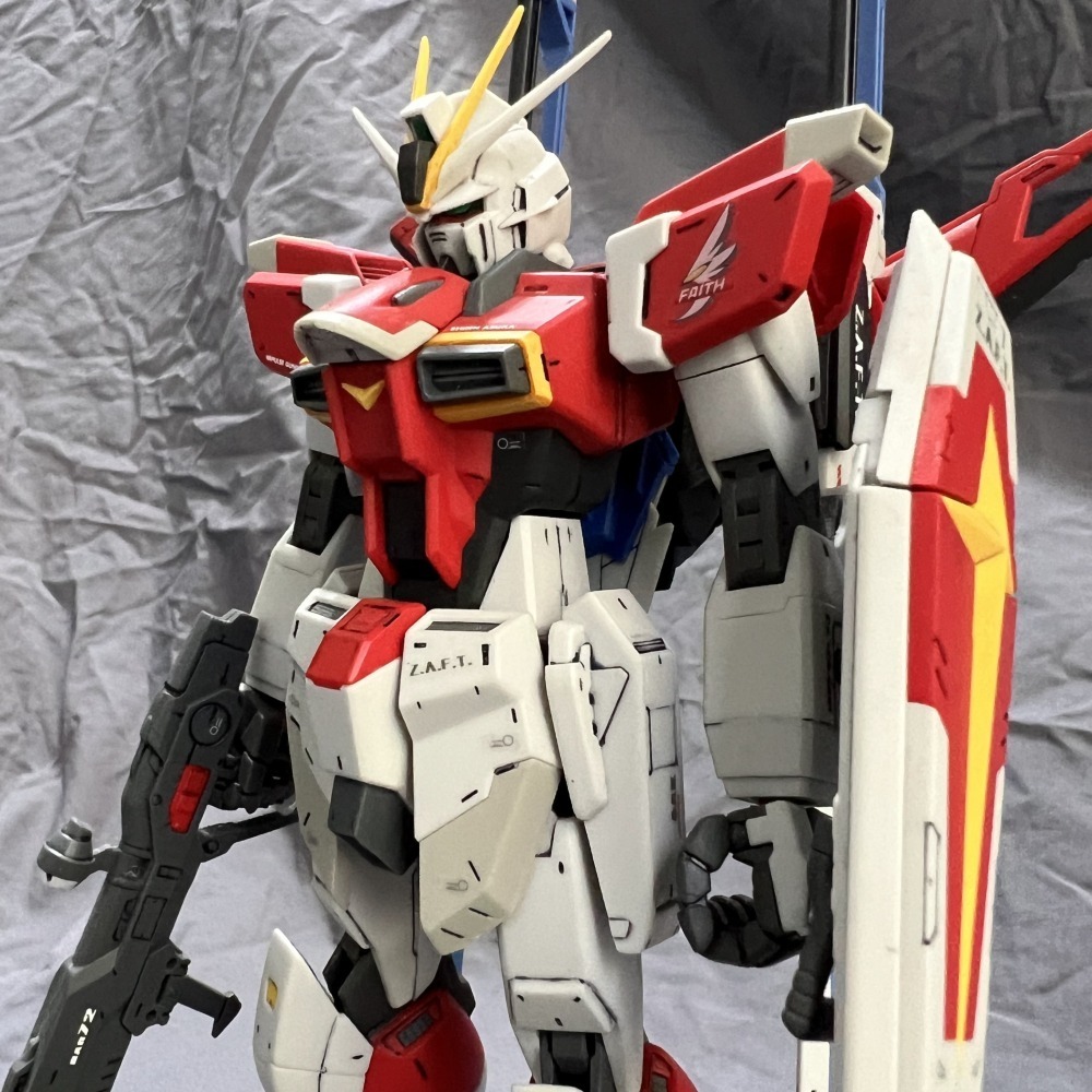1/100 MG SEED/DESTINY SWORD IMPULSE GUNDAM 鋼彈 手工完成品-細節圖2