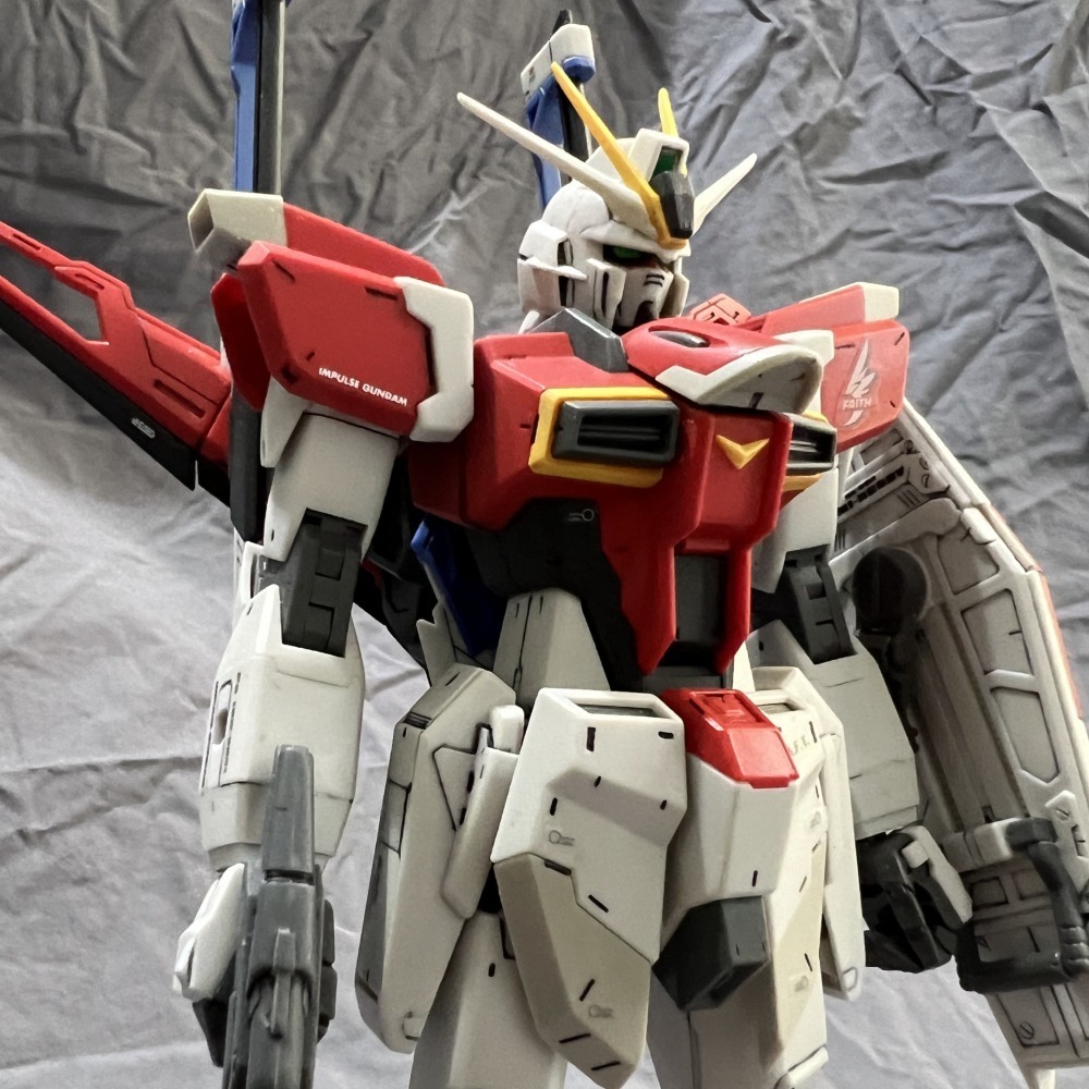 1/100 MG SEED/DESTINY SWORD IMPULSE GUNDAM 鋼彈 手工完成品-細節圖11