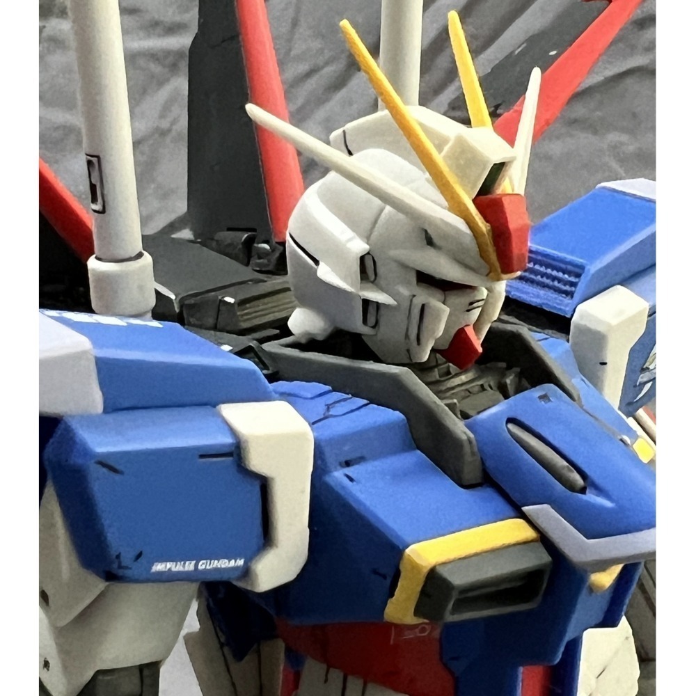 1/100 MG 機動戰士SEED DESTINY FORCE IMPULSE GUNDAM 脈衝鋼彈 手工完成品-細節圖5