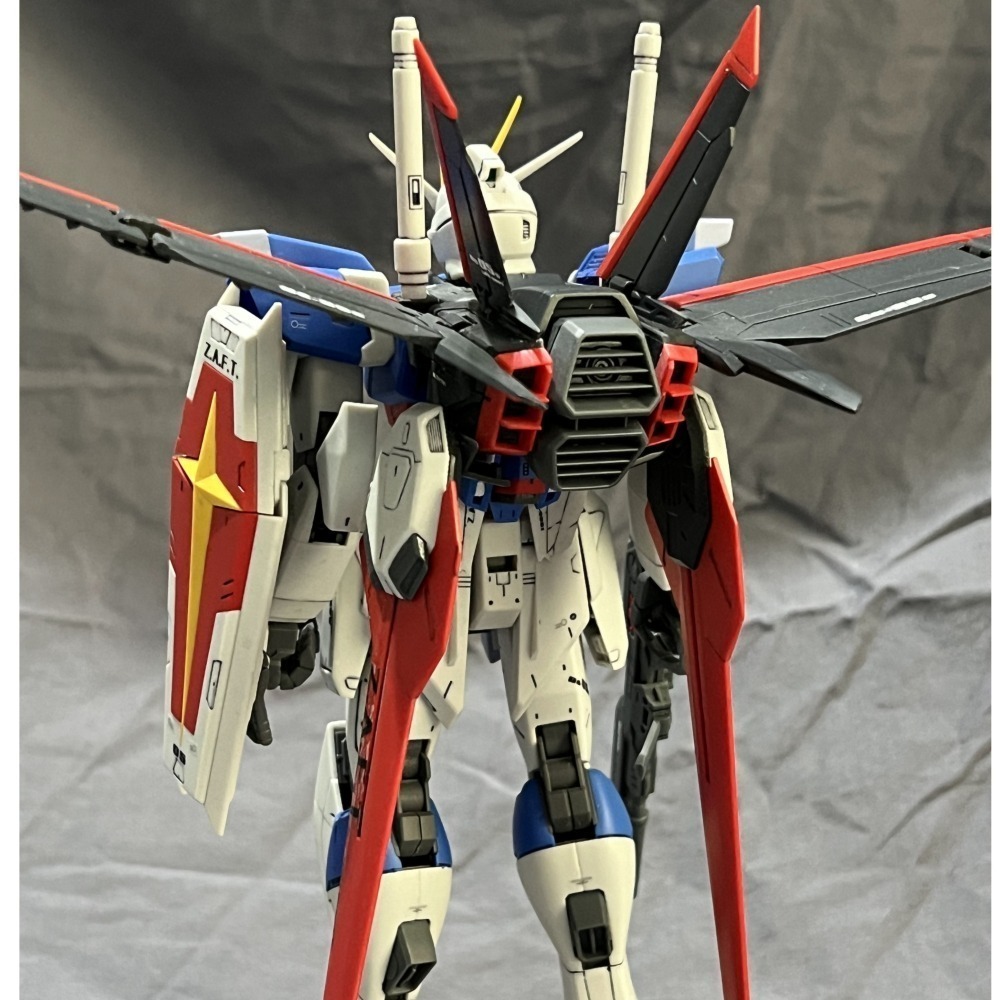 1/100 MG 機動戰士SEED DESTINY FORCE IMPULSE GUNDAM 脈衝鋼彈 手工完成品-細節圖8
