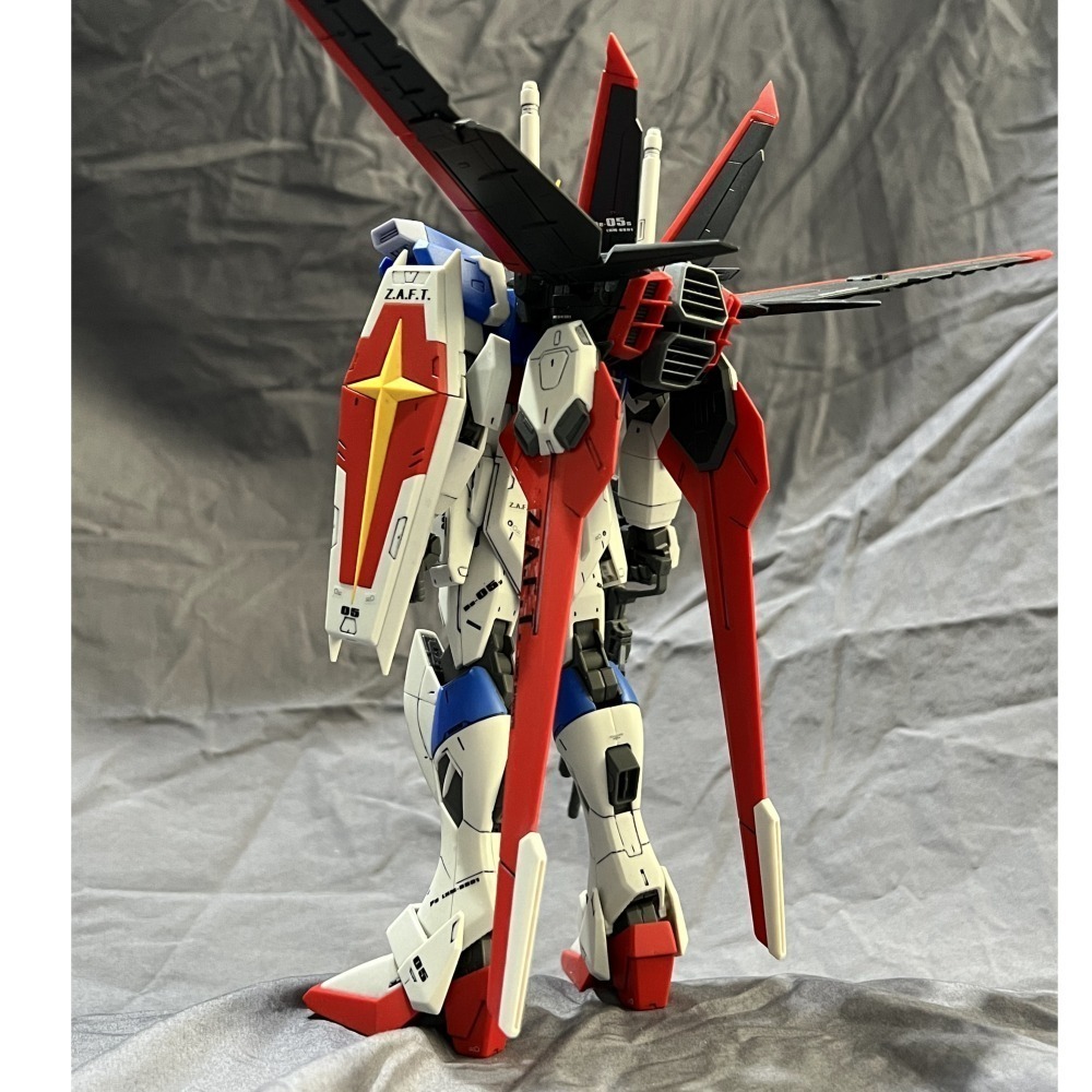 1/100 MG 機動戰士SEED DESTINY FORCE IMPULSE GUNDAM 脈衝鋼彈 手工完成品-細節圖9