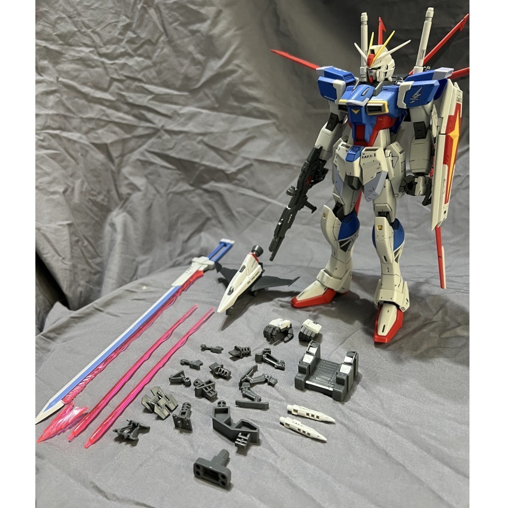 1/100 MG 機動戰士SEED DESTINY FORCE IMPULSE GUNDAM 脈衝鋼彈 手工完成品-細節圖11