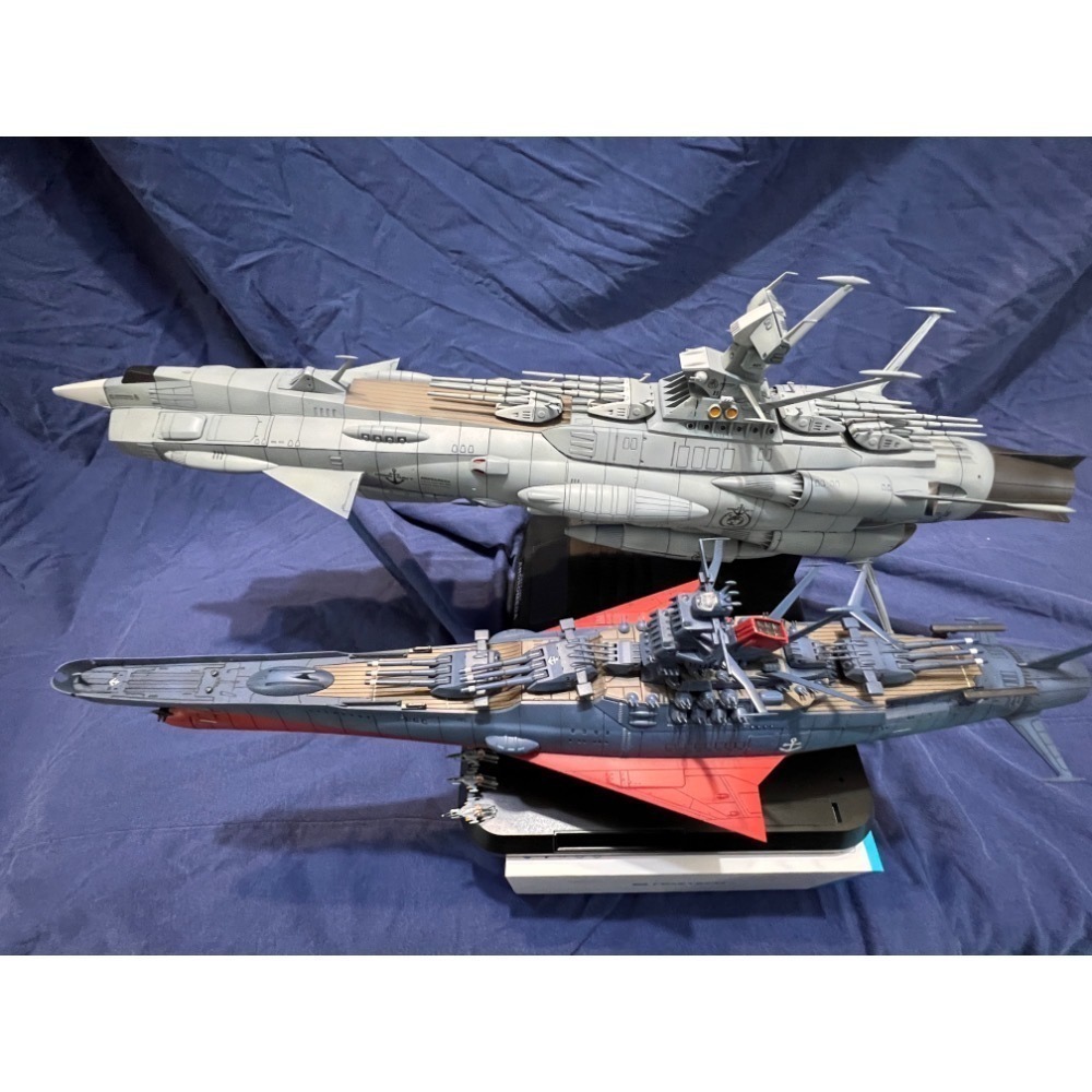 1/1000 宇宙戰艦大和號 Yamato 3199 (第三次改裝型:參戰章叙勲式典記念塗裝) 手工塗裝完成品-細節圖10