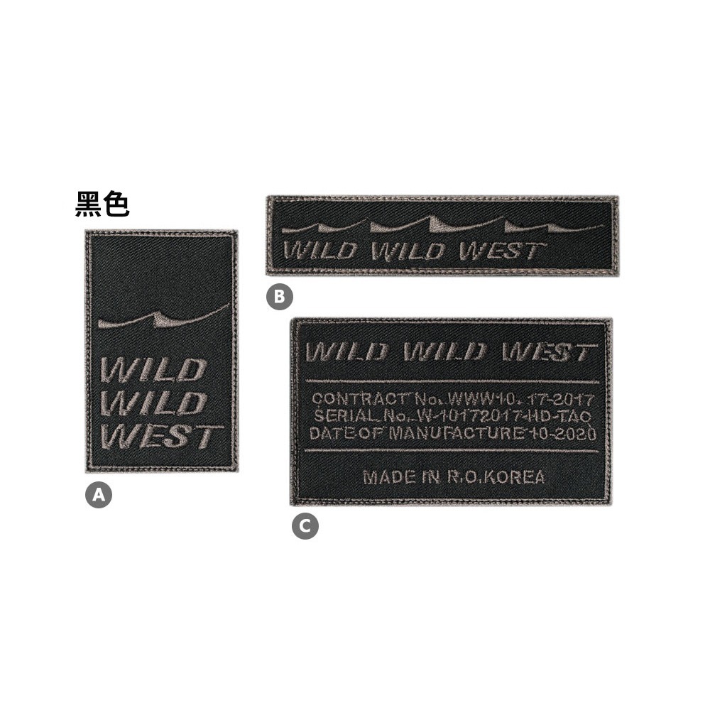 ❚WILD WILD WEST❚戰術魔鬼氈 品牌圖章徽章-細節圖6