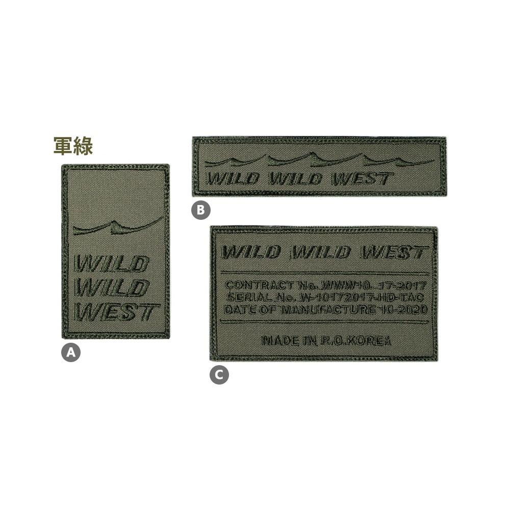 ❚WILD WILD WEST❚戰術魔鬼氈 品牌圖章徽章-細節圖7