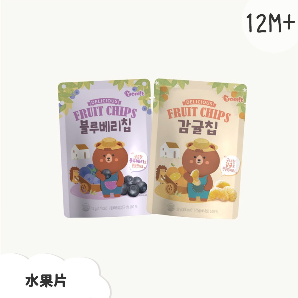 【韓爸田園日記】寶寶乾水果片系列 水梨 蘋果 草莓 蜜柑 藍莓 天然 無添加糖 韓國產地 急速冷凍乾燥-細節圖2