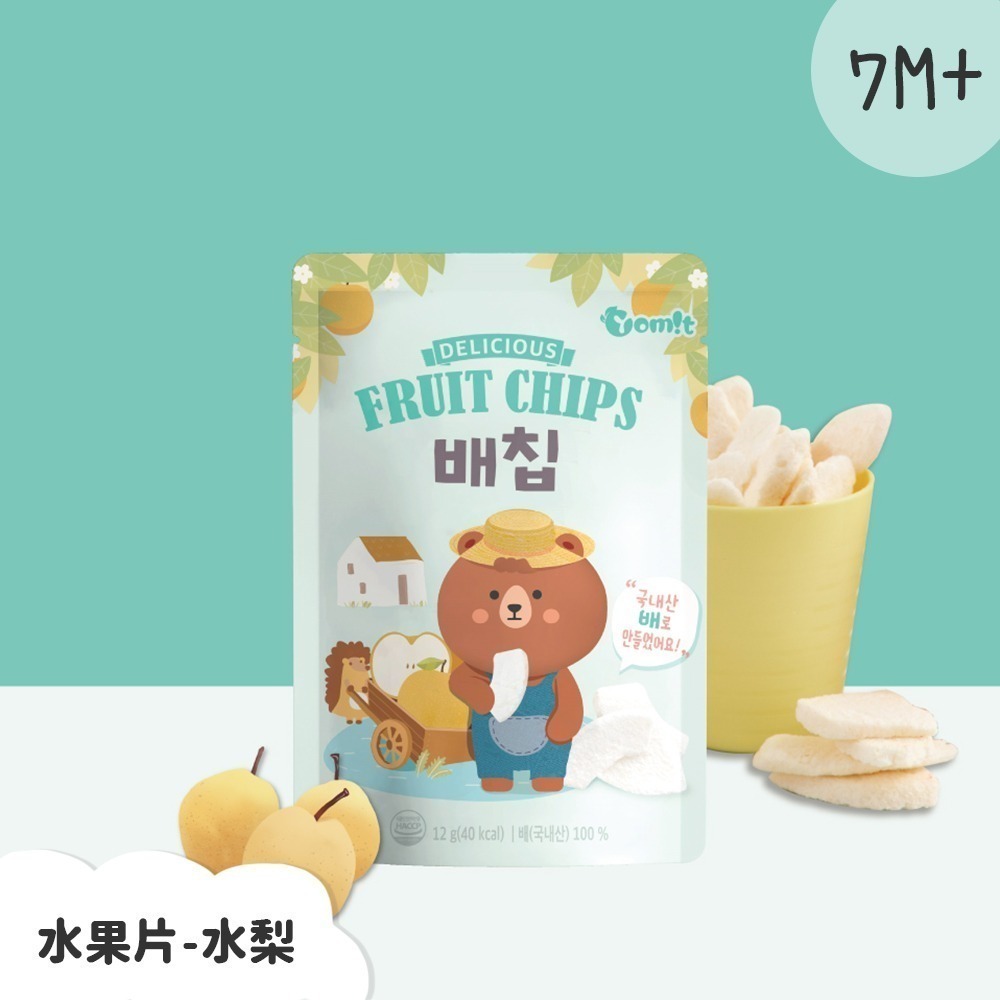 【韓爸田園日記】水果嘉年華(10入組) 果片草莓*2/蘋果*1/水梨*1/蜜柑*1、優格餅乾藍莓*2/草莓*2/蘋果*1-細節圖4