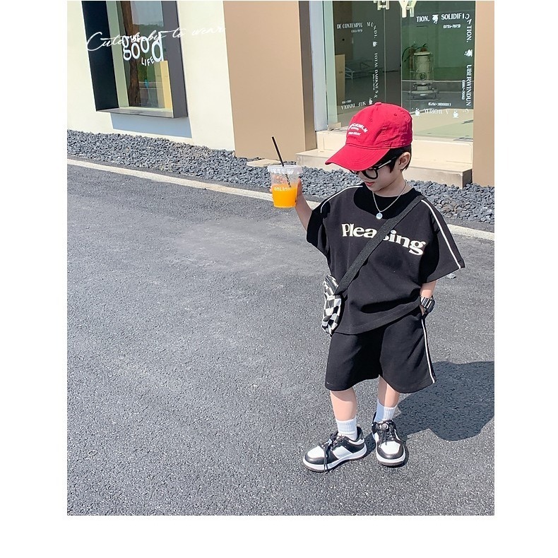 男童短袖兩件套-細節圖4