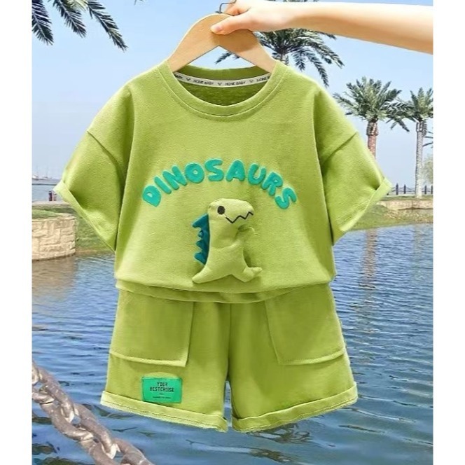超洋氣 ✨ 恐龍兩件套-細節圖2