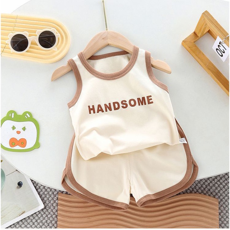 【純棉小寶 /字母套裝】-細節圖2