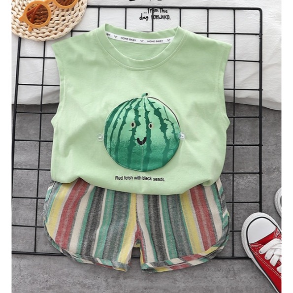 🍉西瓜背心套裝🍉-細節圖4