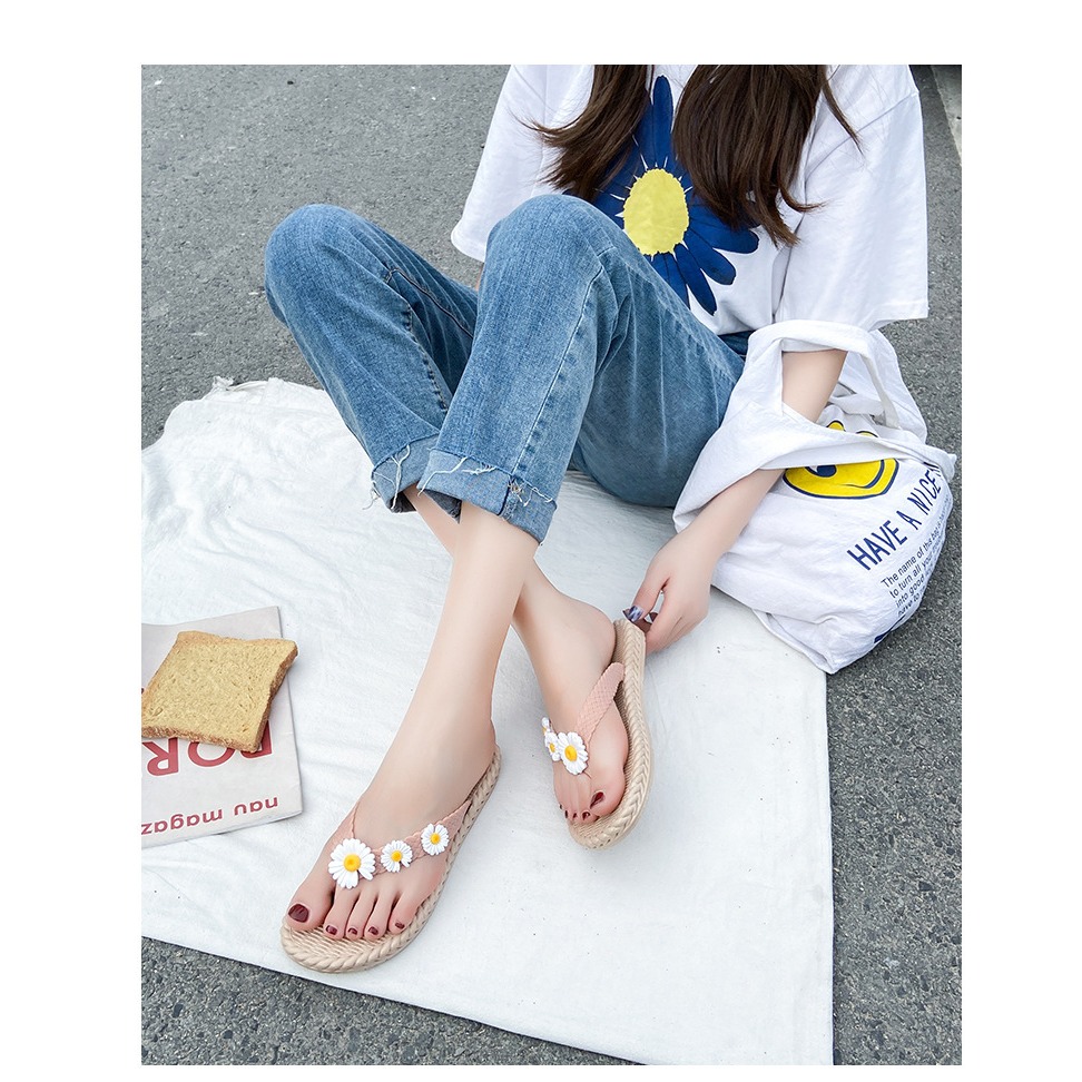 三朵花花夏日人字拖-細節圖3
