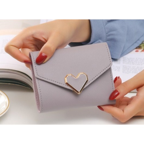 心形短款三折簡約小錢包 💘-細節圖4