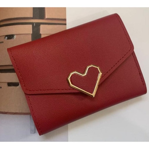 心形短款三折簡約小錢包 💘-細節圖7