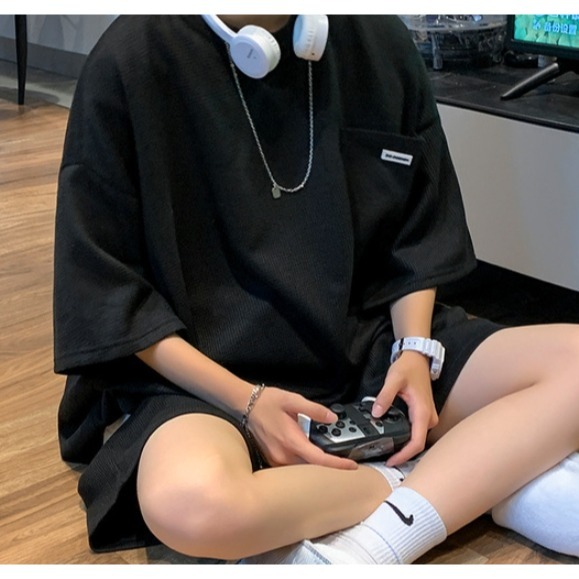 👕【夏季男生百搭潮T套裝】👕-細節圖5