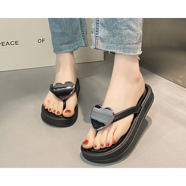 👡💘 桃心人字拖，讓妳這個夏天萌萌登場！-細節圖2