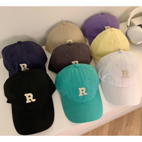 韓版高級感R字刺繡棒球帽🧢 - 衣衣不捨SHOP - iOPEN Mall