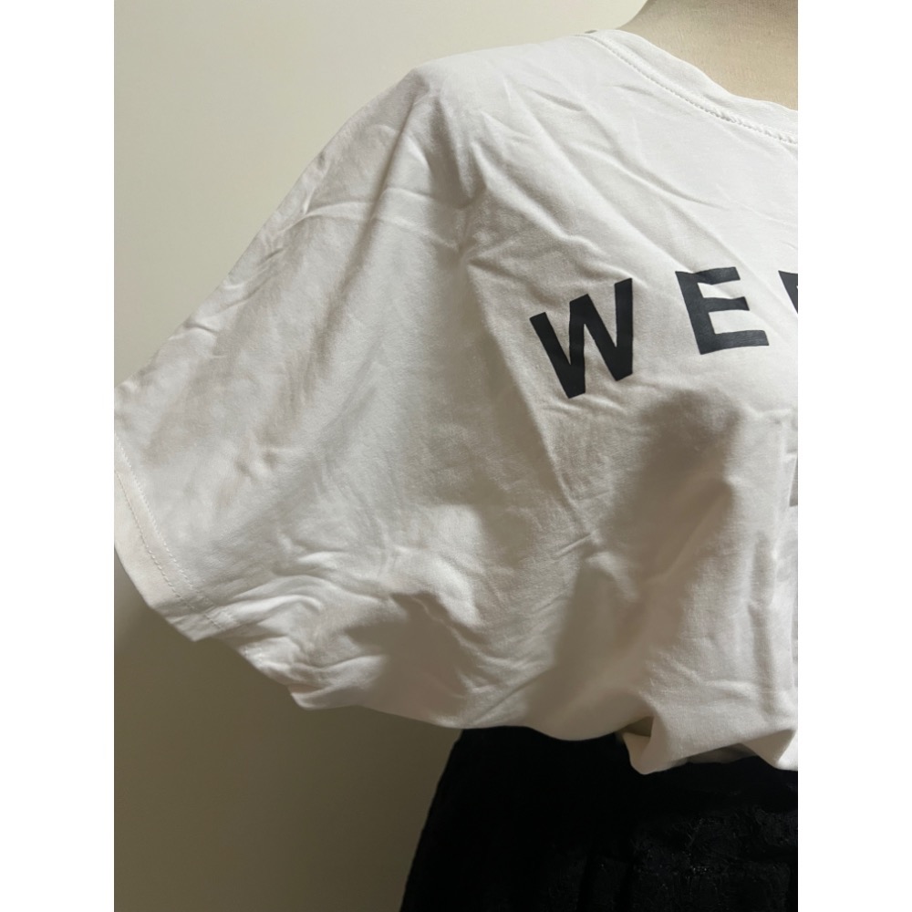 棉質上衣拼接蕾絲連身裙-細節圖4