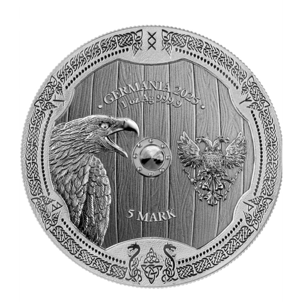2025日耳曼女武神阿恩希爾德一盎司銀章-細節圖2