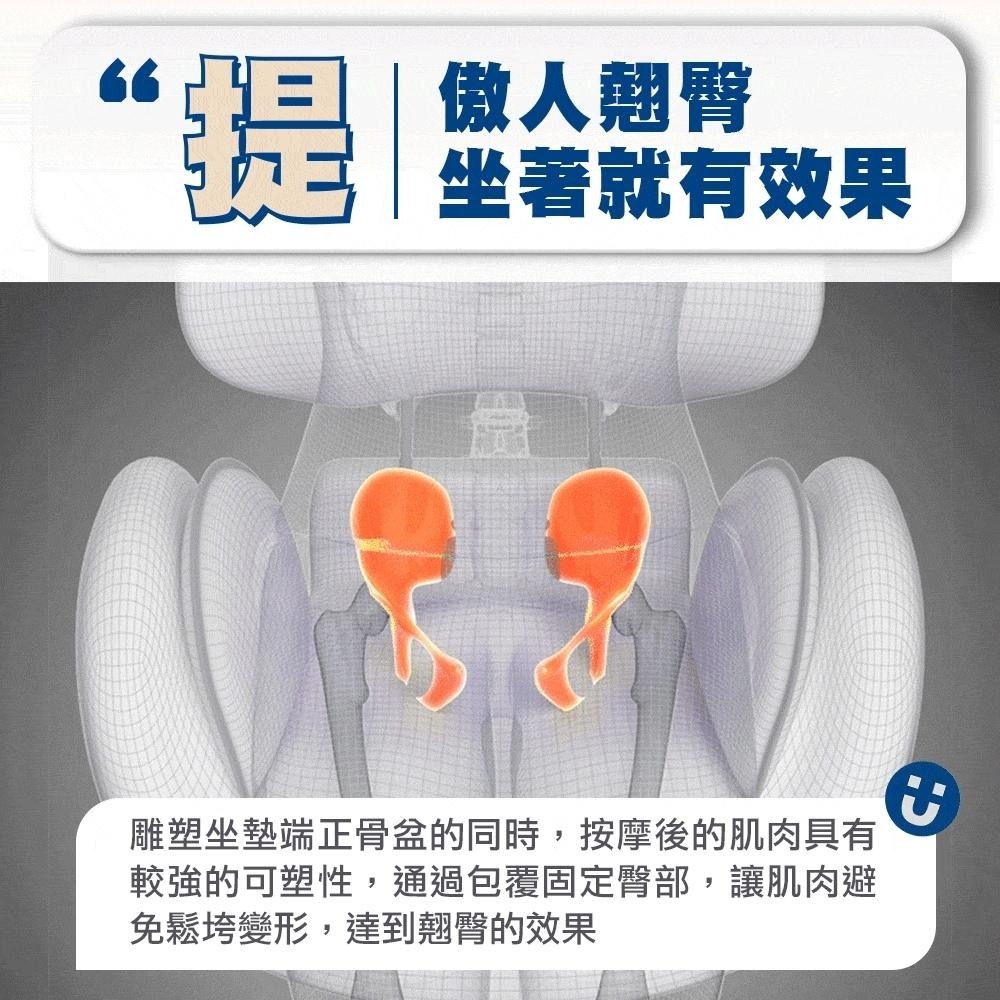 現貨『翹臀按摩坐墊CurvEase』雕塑 按摩 坐墊 椅墊 翹臀 TreasHunter 【小知足賣場】-細節圖5