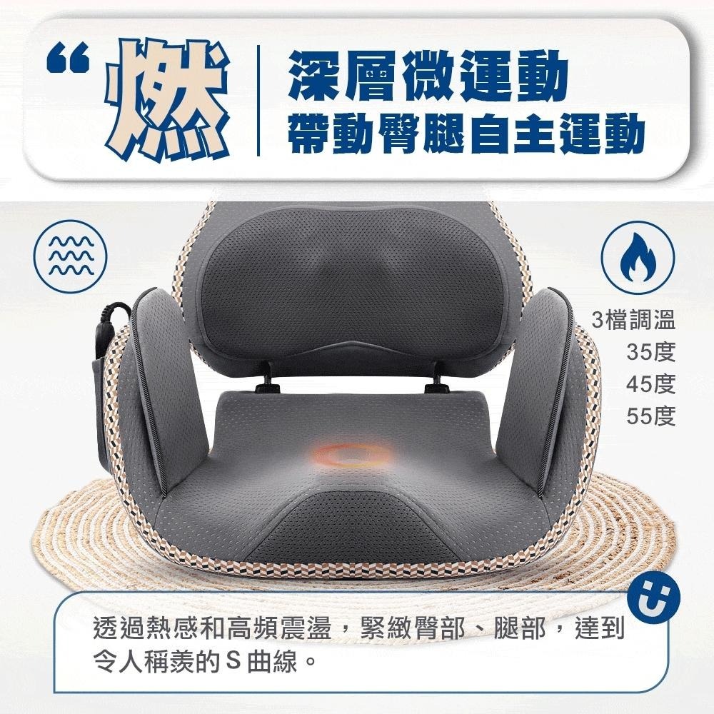 現貨『翹臀按摩坐墊CurvEase』雕塑 按摩 坐墊 椅墊 翹臀 TreasHunter 【小知足賣場】-細節圖6