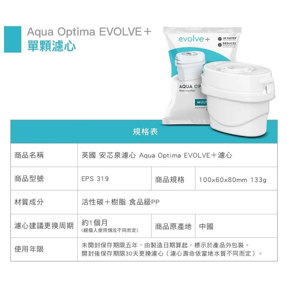 適用奇美WB-30MW『TA Aqua Optima EVOLVE+濾心』EPS319 英國安芯泉濾心『小知足賣場』-細節圖6
