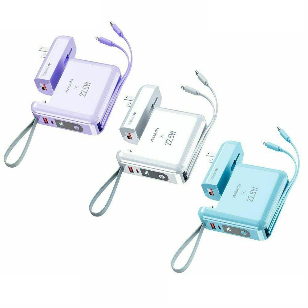 現貨 Azeada 無界王者 22.5W快充 AC行動電源15000mAh PD-P110【小知足賣場】-細節圖2