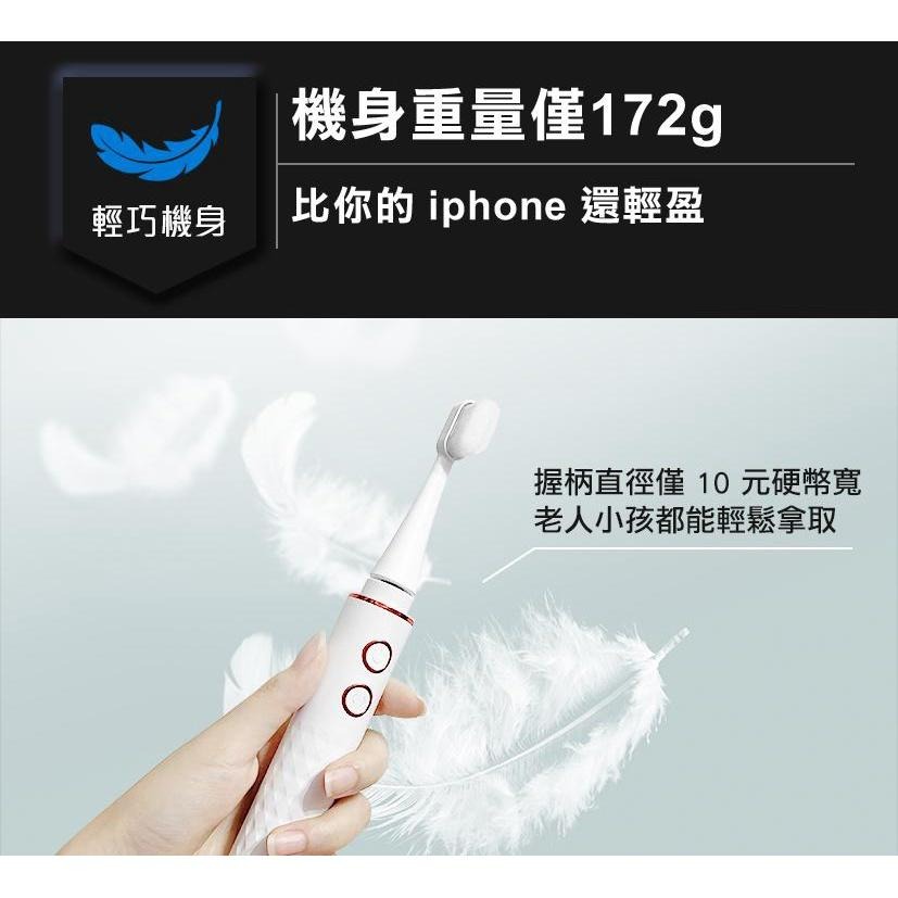 現貨『未來實驗室 Cold White 冷光白齒刷』電動牙刷 牙齒美白 潔牙 冷光 超音波 防水【小知足賣場】-細節圖6