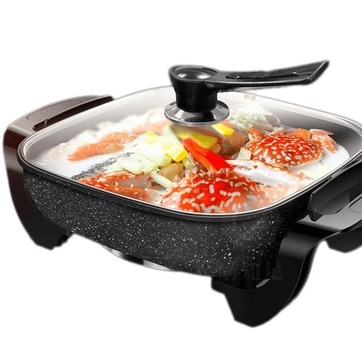 現貨【小知足賣場】Future Lab 未來實驗室 UNIVERSALPOT plus 滿漢電火鍋 麥飯石鍋-細節圖2