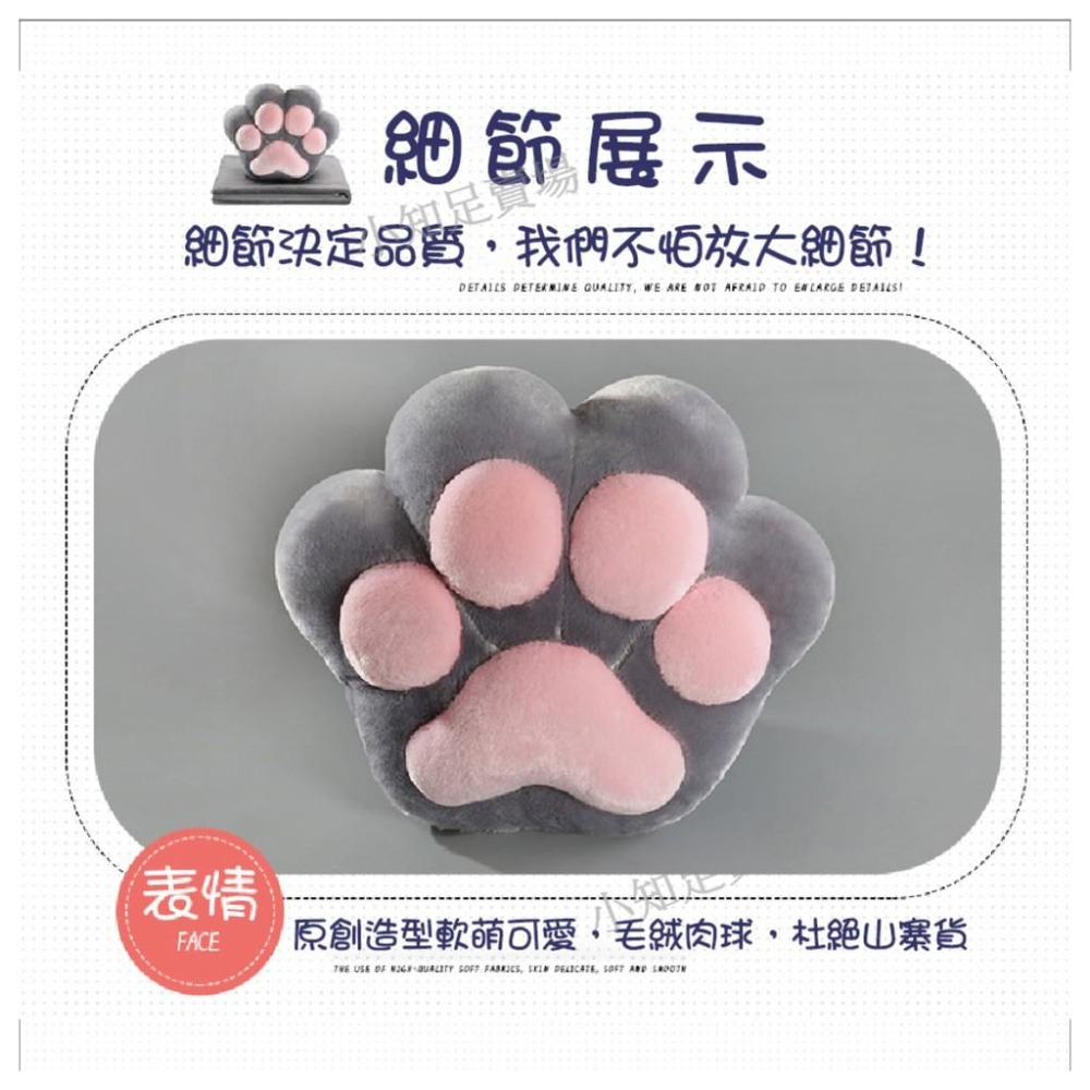 限時下殺 當天出貨【小知足賣場】 多功能貓咪抱枕 毯子 被子 靠枕 靠墊 貓爪 枕頭 肉球抱枕 貓掌 空調毯 禮物-細節圖8