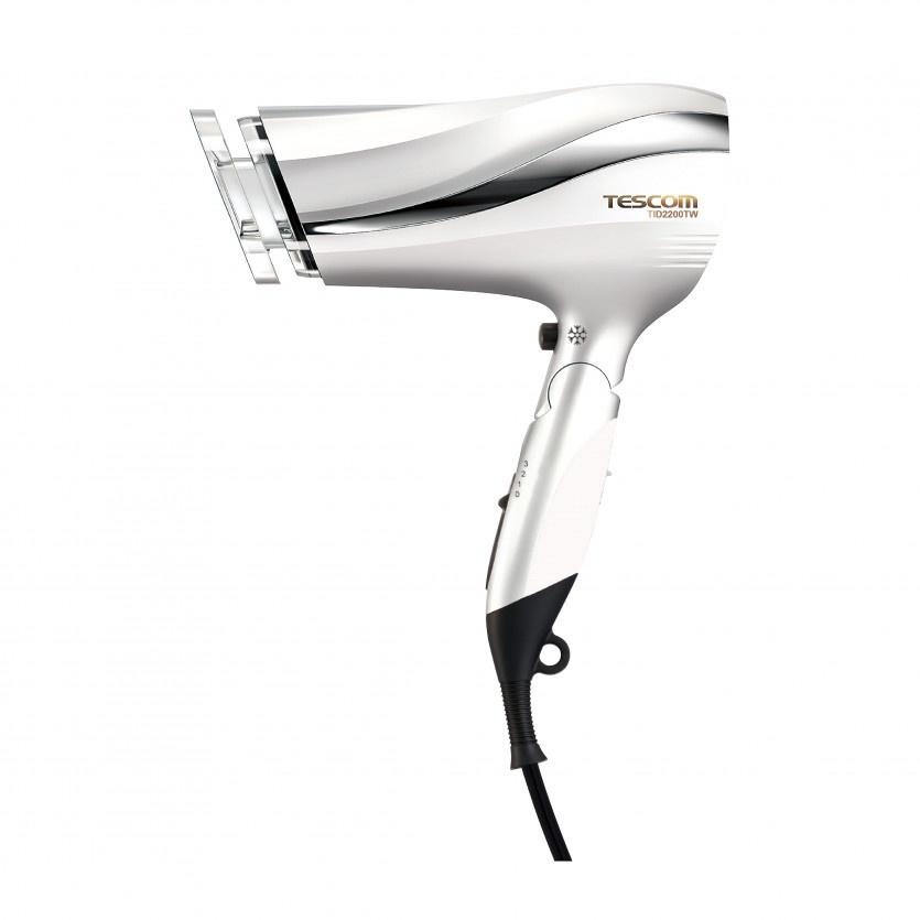 現貨 『TESCOM TID2200 防靜電大風量吹風機』白 速乾 長髮必備 保濕 公司貨【小知足賣場】-細節圖2