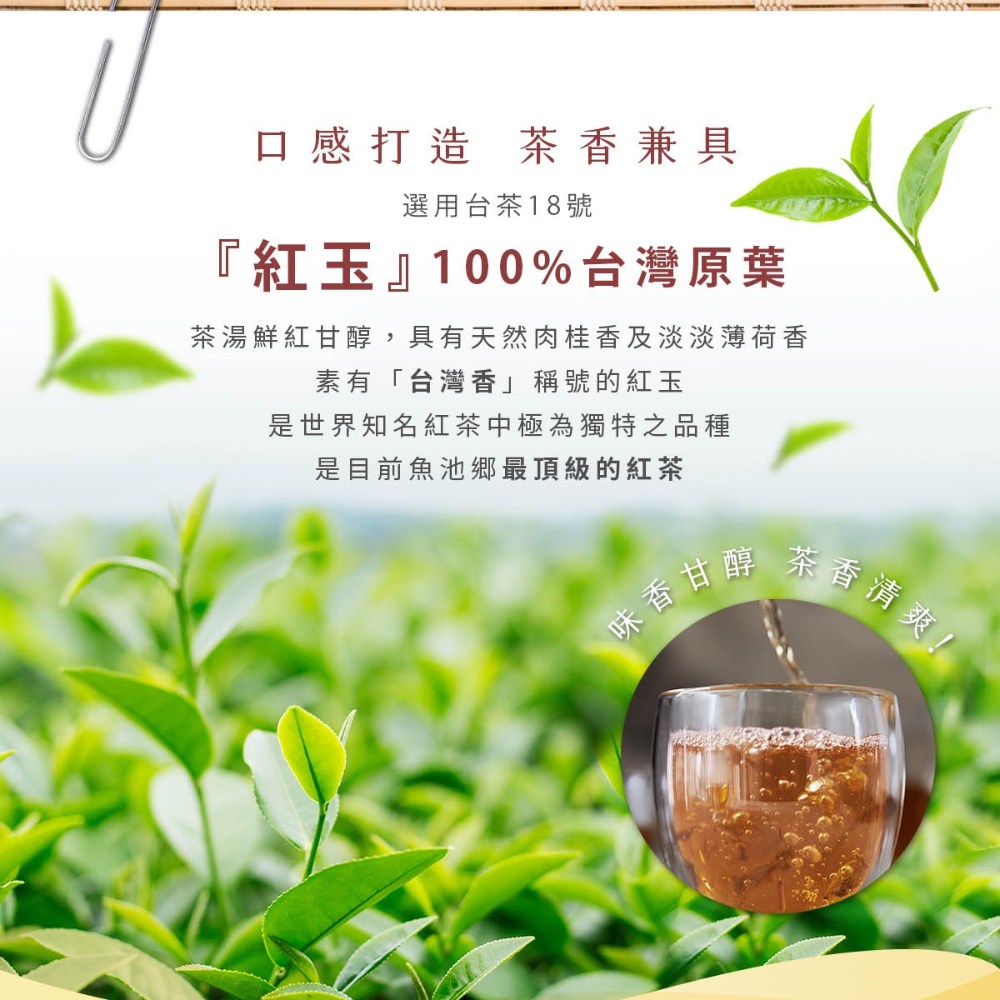 【光茵樂活】《冷泡茶｜超越紅豆水功效｜輕盈代謝｜溫和紅潤｜久站久坐者友善》十勝紅玉輕茶_紅茶基底-細節圖6