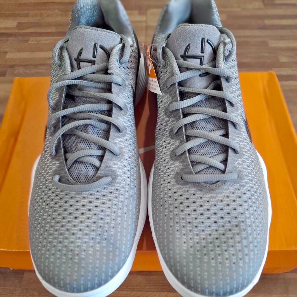 Nike Hyperdunk 2017 Low EP 灰色黑勾-細節圖3