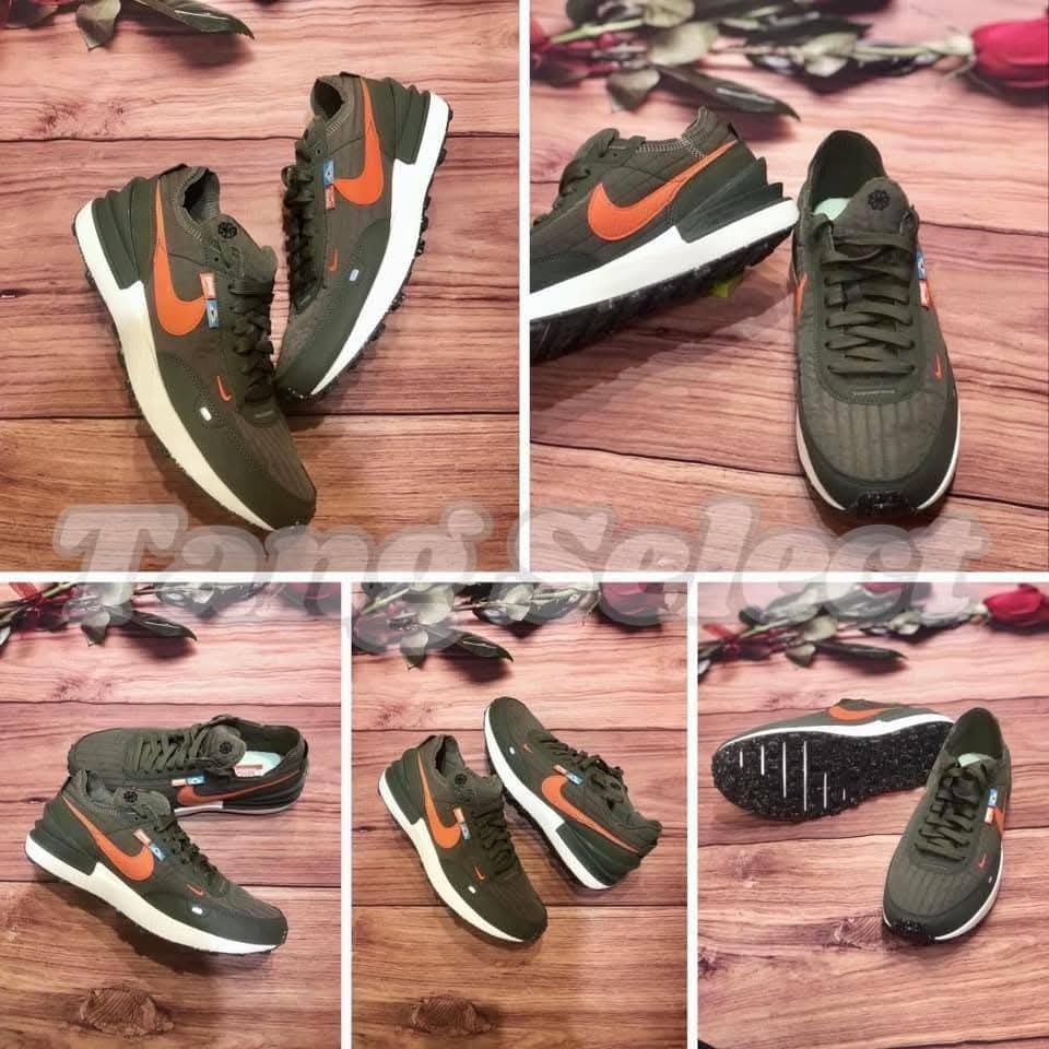 Nike Waffle One NN 軍綠-細節圖2