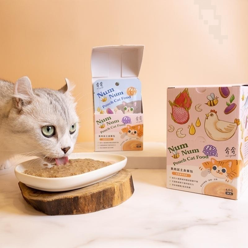 【Eco Sprint 奔奔】任選口味｜果肉泥貓咪主食餐包｜90%高含肉量 貓主食 無膠無榖-細節圖3