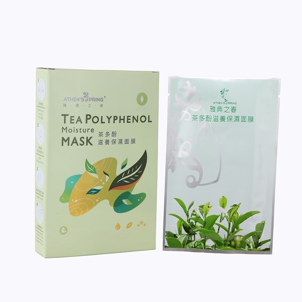 [官方直營] 天然植萃保濕面膜系列｜茶多酚｜天蘿水(絲瓜)｜檜木芬多精｜深層保濕 X 植萃修護 X 清新呵護-細節圖2