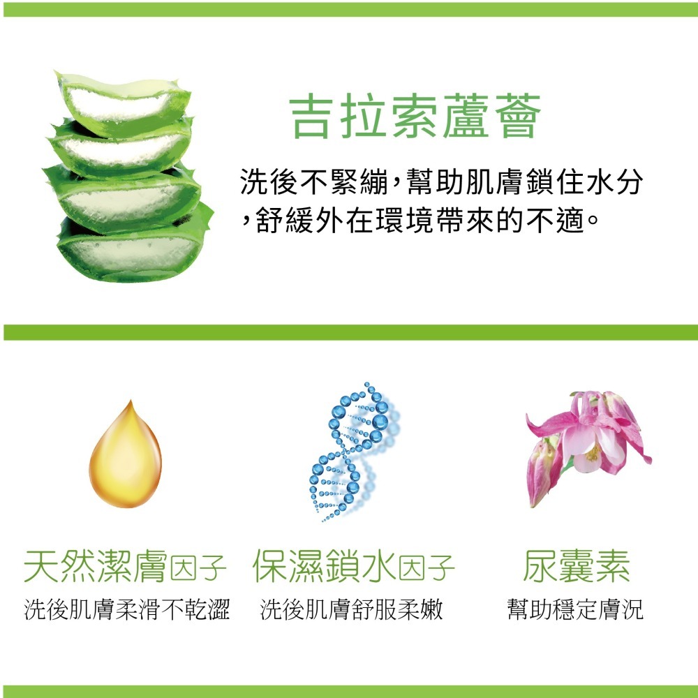 【官方直營】月桃故事館｜蘆薈洗面乳｜天然蘆薈萃取 尿囊素調理 深層保濕 溫和潔淨 台灣製造-細節圖2