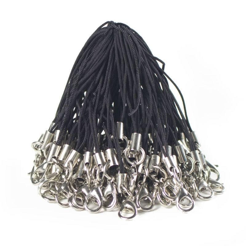 DIY 飾品配件 彩色手機繩 吊繩 掛繩 蝦扣 龍蝦扣手機掛繩 鋅合金 手工材料 手機繩 龍蝦鈎 飾繩-細節圖6