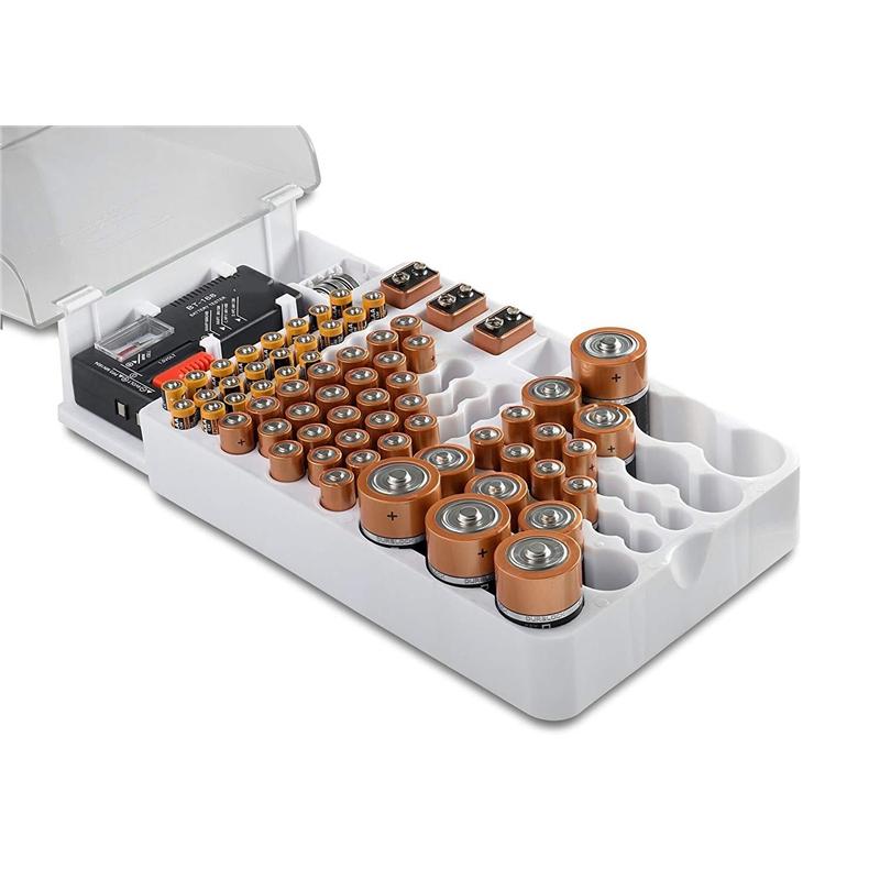 新款Battery Master 儲存電池盒 電池收納盒 電池容量測試儀 充電電池 電池盒 儲藏盒 存放盒-細節圖3
