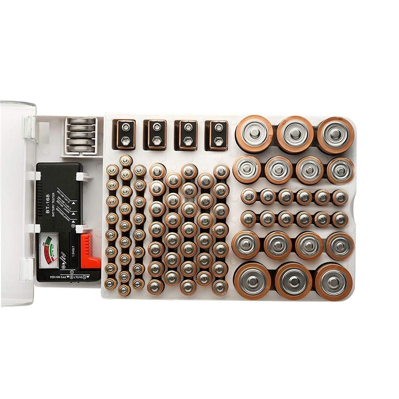 新款Battery Master 儲存電池盒 電池收納盒 電池容量測試儀 充電電池 電池盒 儲藏盒 存放盒-細節圖6