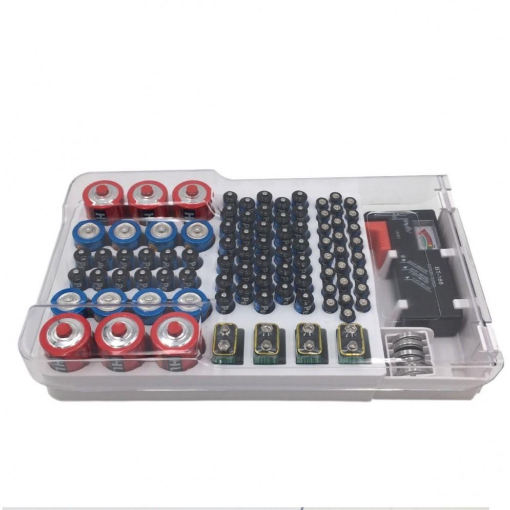 新款Battery Master 儲存電池盒 電池收納盒 電池容量測試儀 充電電池 電池盒 儲藏盒 存放盒-細節圖9