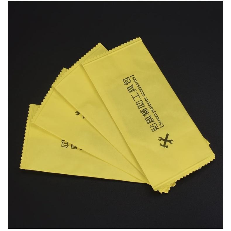 貼膜輔助工具包 貼膜工具 除塵紙 乾溼酒精 玻璃貼工具 拭鏡布 拭淨布 鋼化膜 貼膜 玻璃貼工具-細節圖9